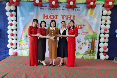 HỘI THI “BÉ TÀI NĂNG” TRƯỜNG MẦM NON NGHĨA LỢI